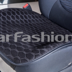 Накидка «STALKER MINI»   от CarFashion Темно-серые  с серой прострочкой